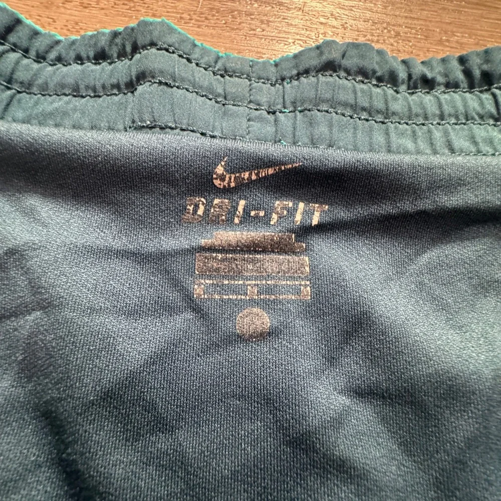 Nike Shorts Womens‎ M Teal Tempo Dri-FIT Running Athletic Gym Summer Sporty